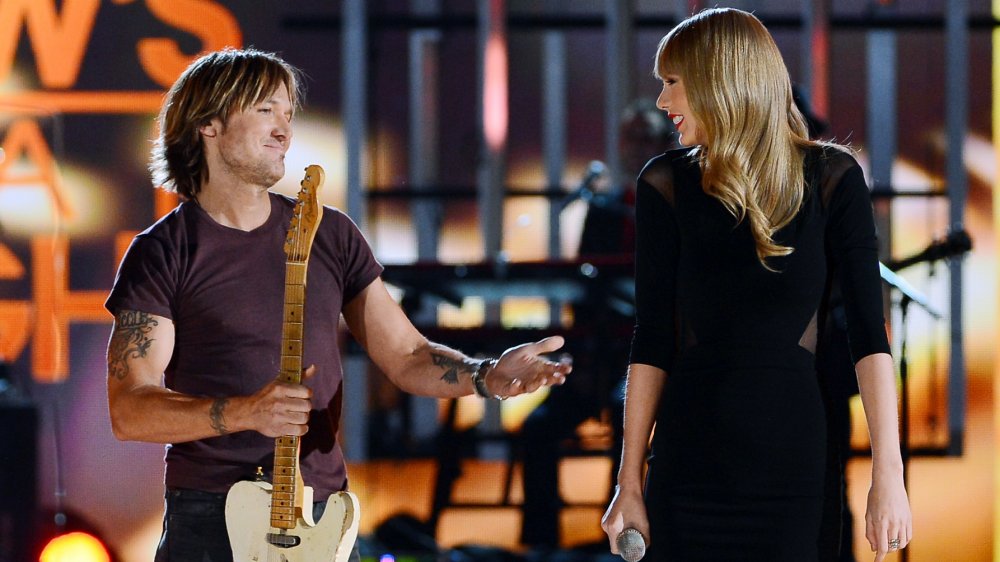 Taylor Swift and Keith Urban