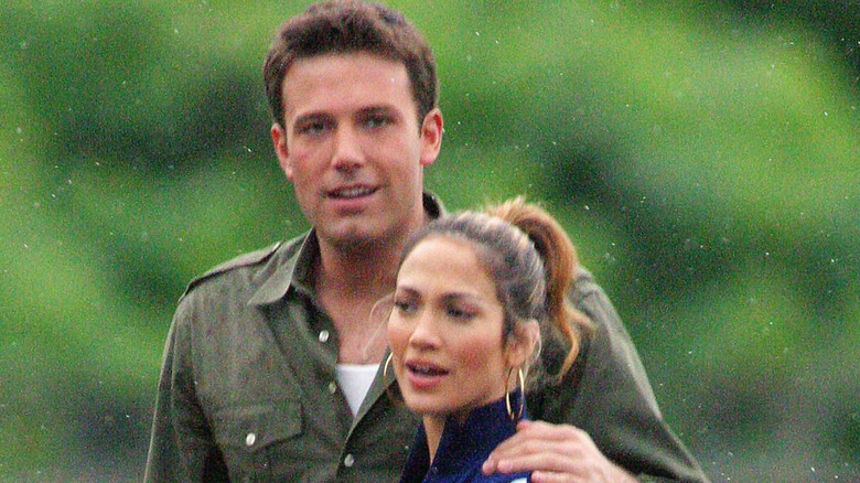 Jennifer Lopez and Ben Affleck spend time together.