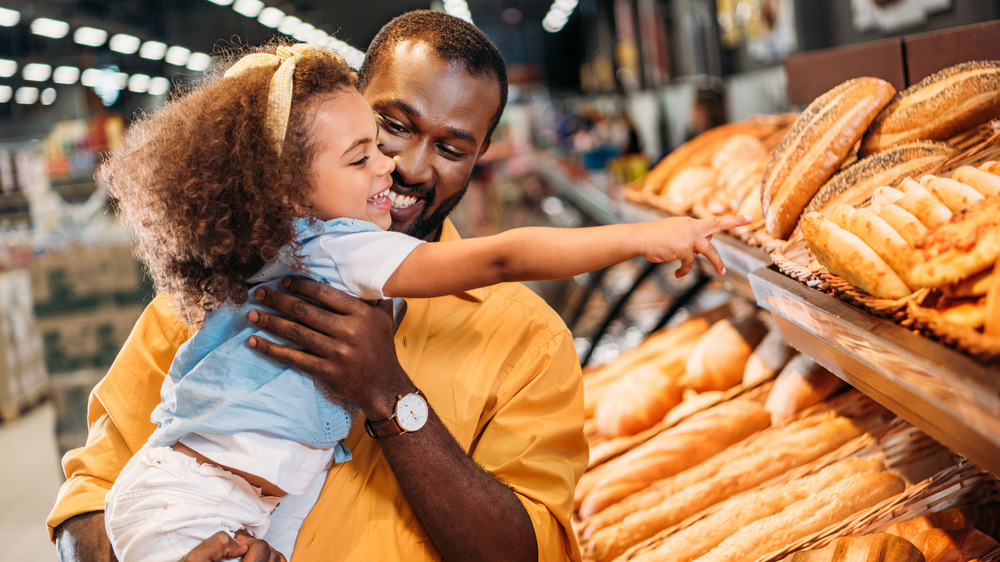 Shopping for bread