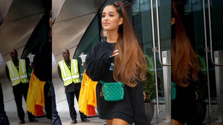 Ariana Grande on the street