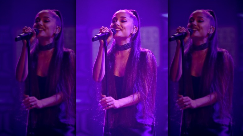 Ariana Grande singing