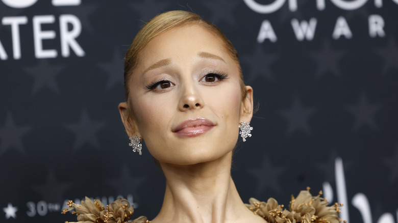 Ariana Grande at the 2025 Critics Choice Awards