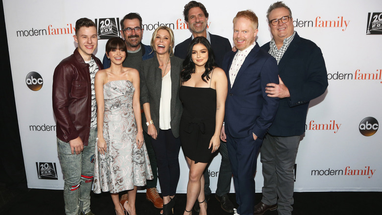 The cast of "Modern Family"