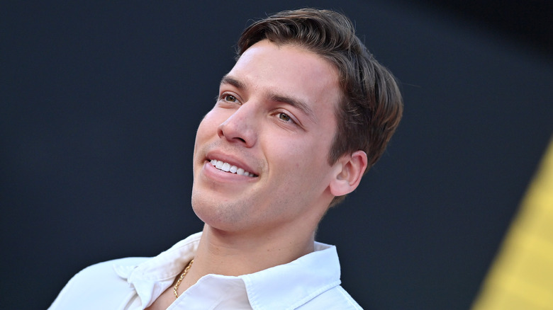 Joseph Baena smiling on red carpet