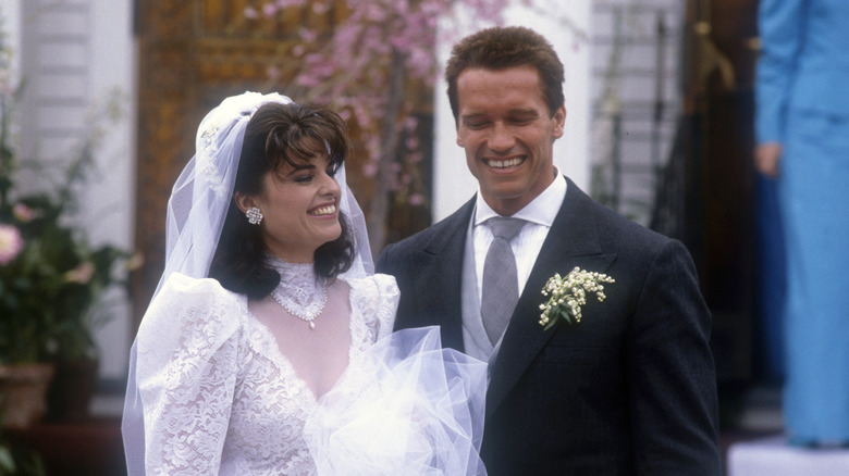 Maria Shriver and Arnold Schwarzenegger wedding