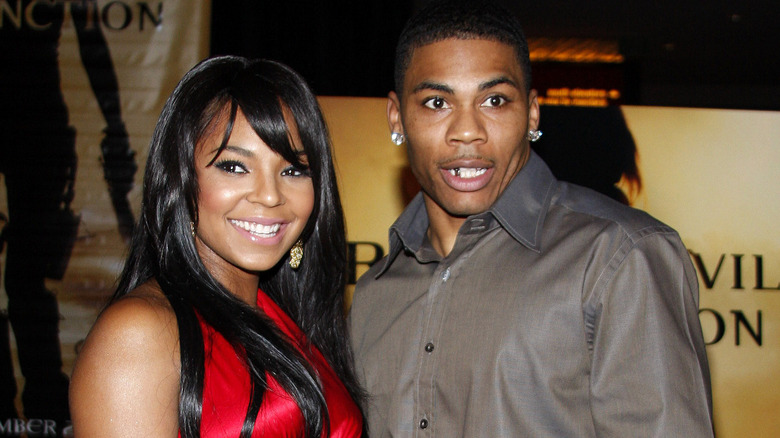 Ashanti and Nelly at an event in 2007