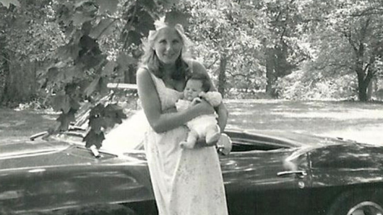 Jill Biden with baby Ashley Biden