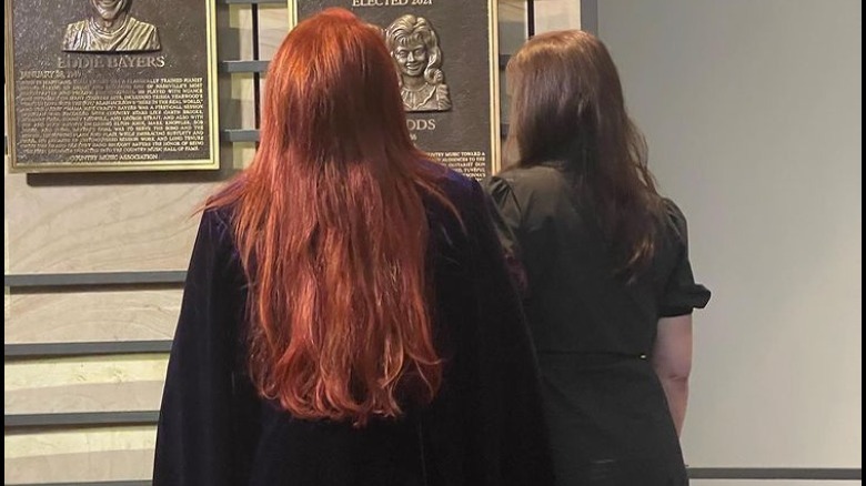 Ashley and Wynonna Judd at the Country Music Hall of Fame