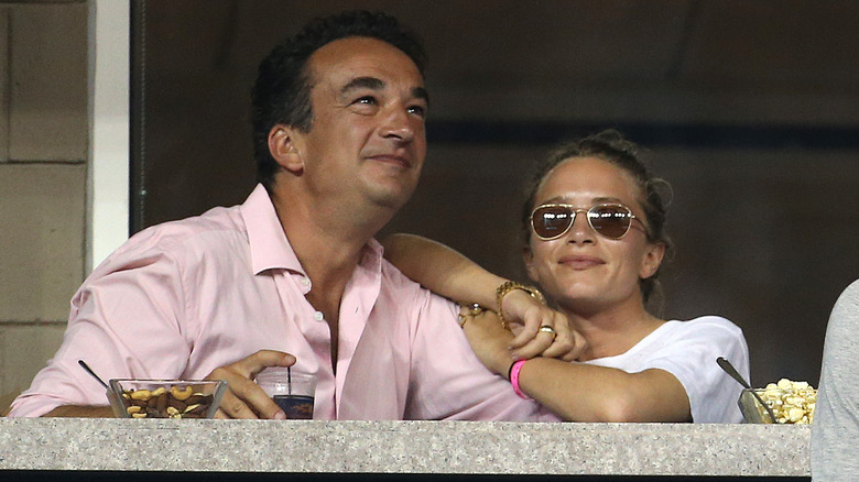 Nicolas Sarközy and Mary-Kate Olsen