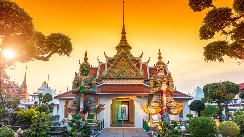 A temple in Thailand 