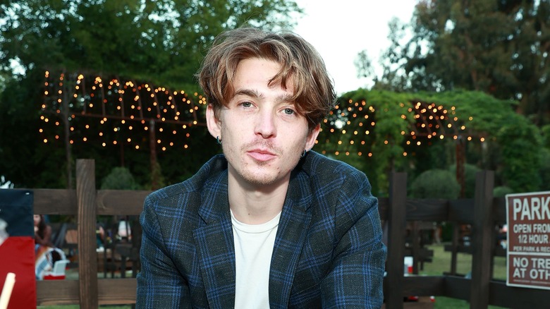 Austin Abrams at Euphoria event 