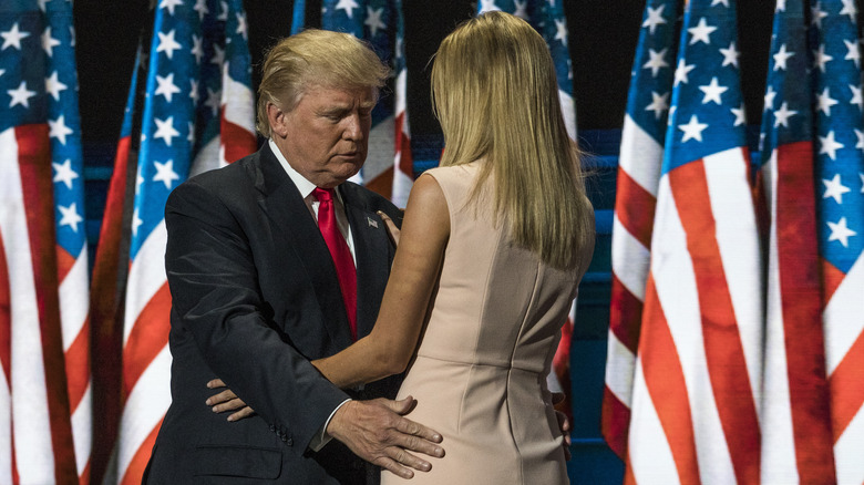 Donald and Ivanka Trump at 2016 RNC