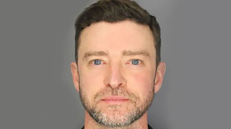 Justin Timberlake mugshot