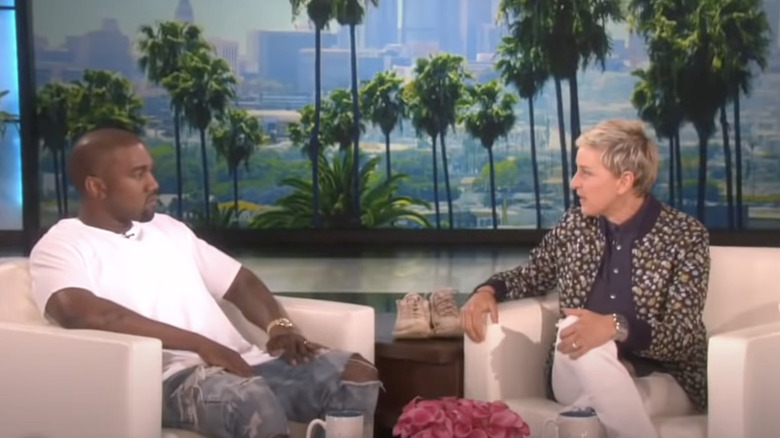 Kanye West Ellen DeGeneres