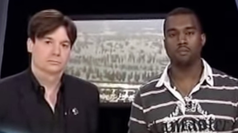 Mike Myers and Kanye West