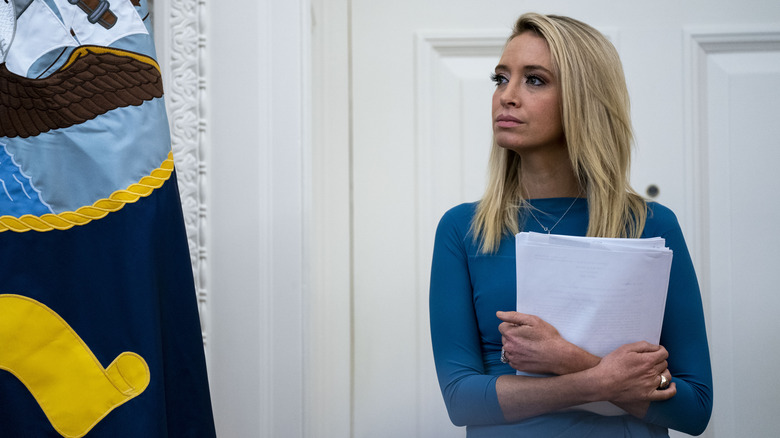 Kayleigh McEnany in the Oval  