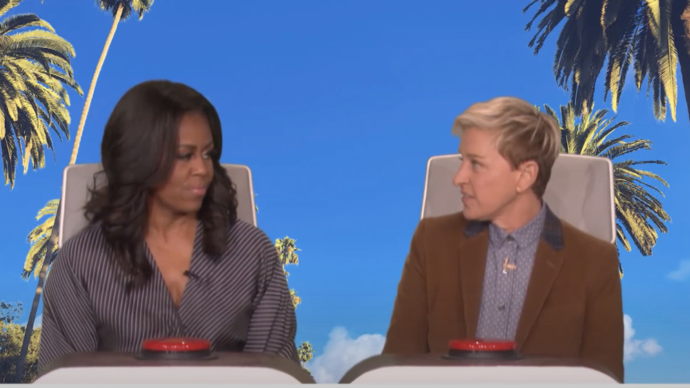 Michelle Obama and Ellen DeGeneres