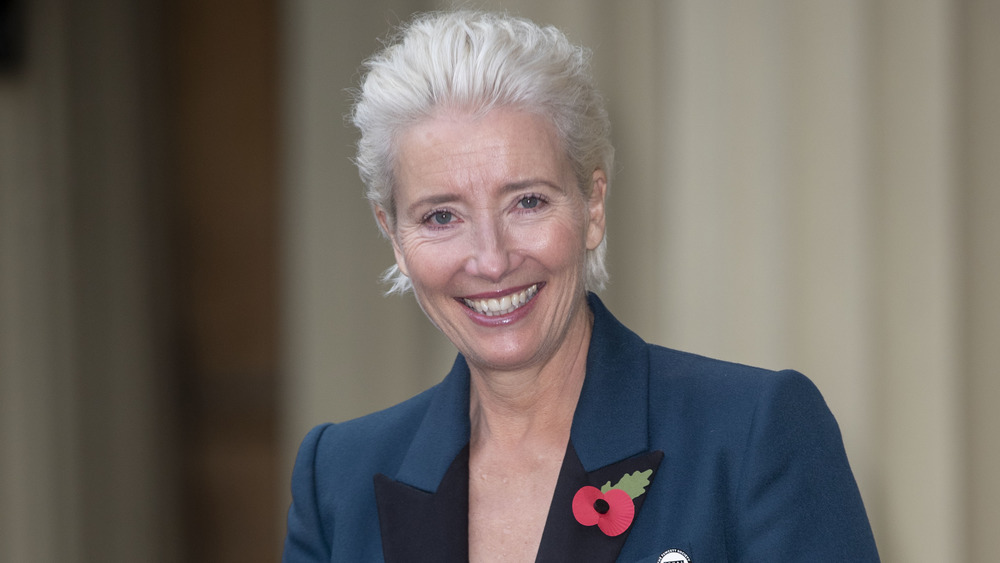 Emma Thompson smiling