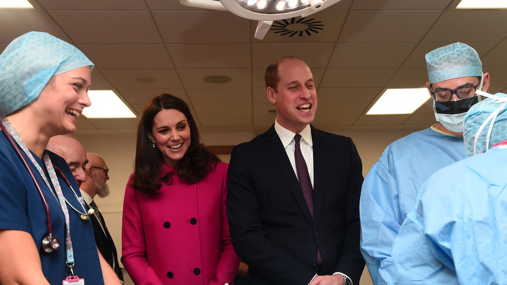 Kate Middleton and Prince William smiling