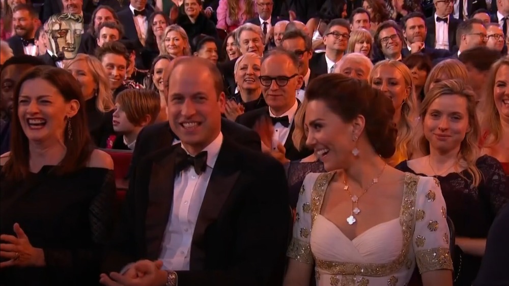 Prince William and Kate Middleton smiling