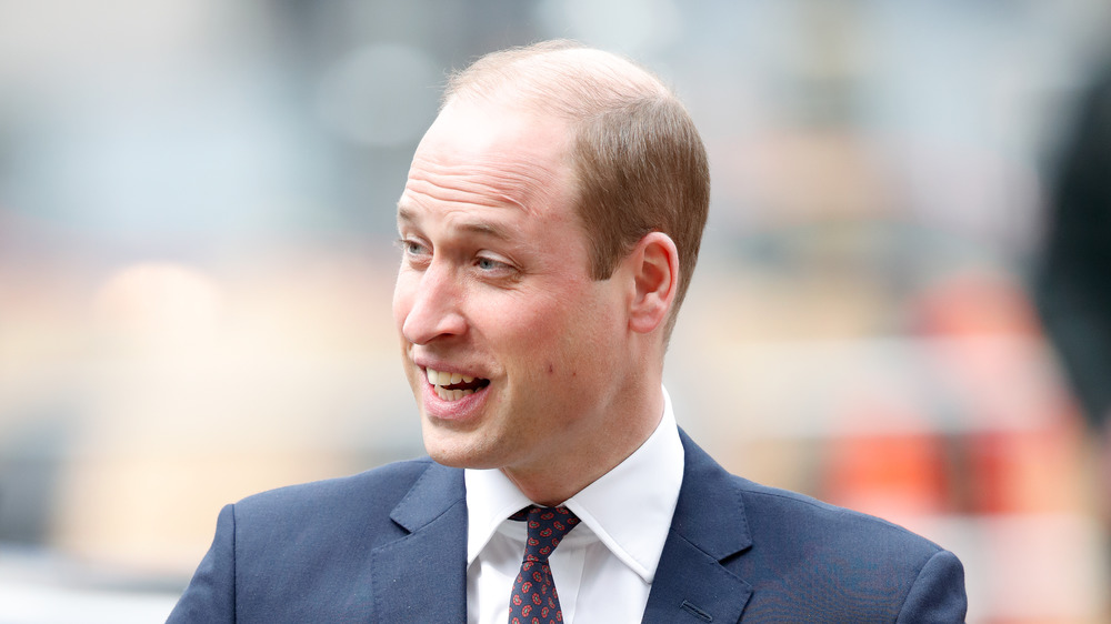 Prince William talking