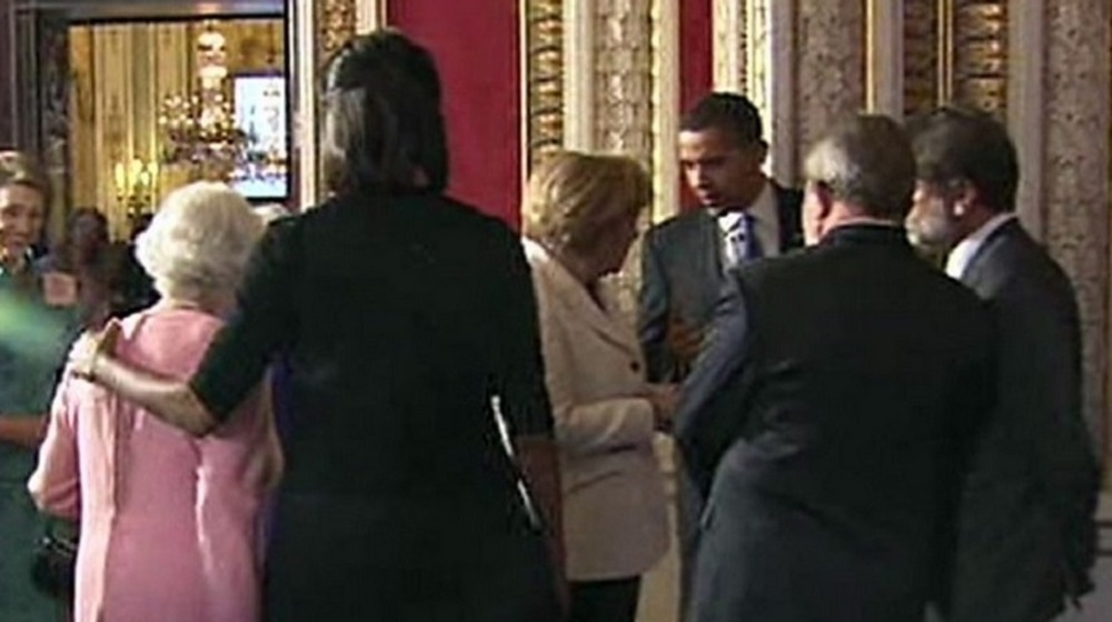 Michelle Obama Queen Elizabeth