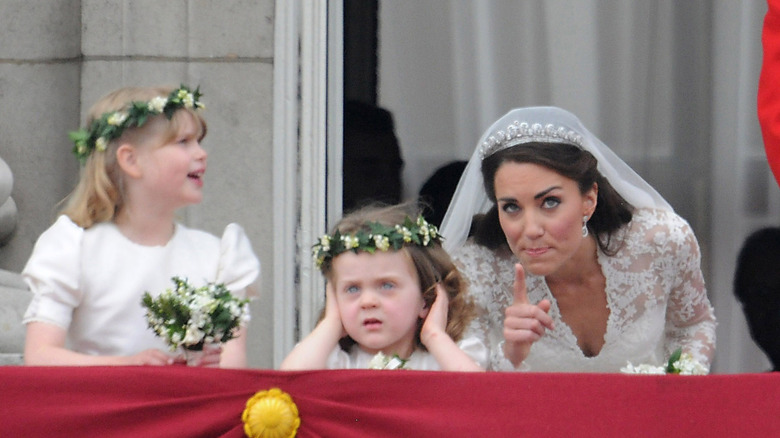 Grace van Cutsem at Kate Middleton's wedding