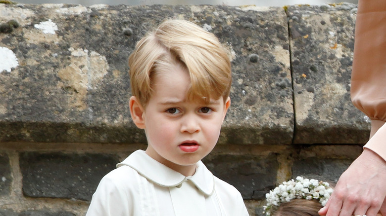 Prince George at Pippa Middleton's wedding