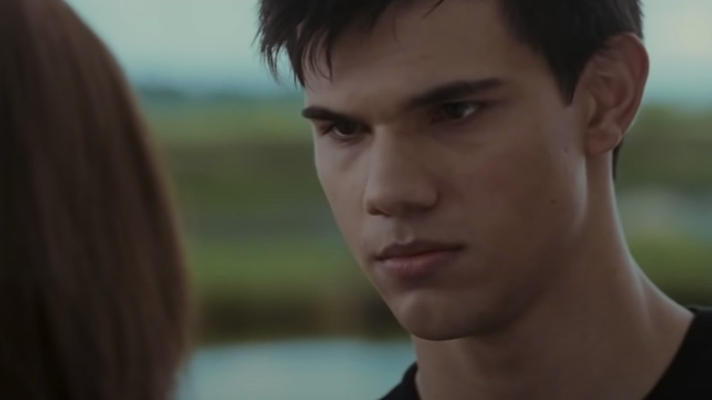 Taylor Lautner playing Jacob 