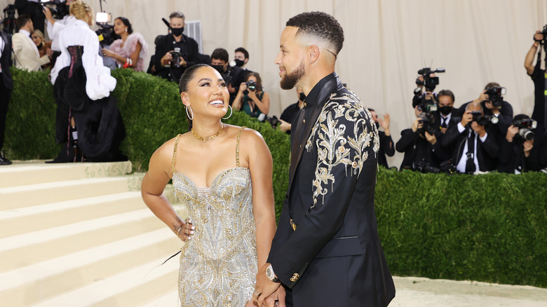 Ayesha and Steph Curry at the Met Gala