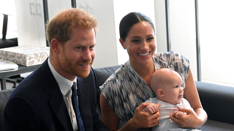 Prince Harry, Meghan Markle and baby Archie