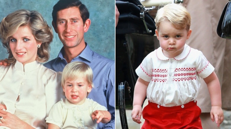 Prince William and Prince George