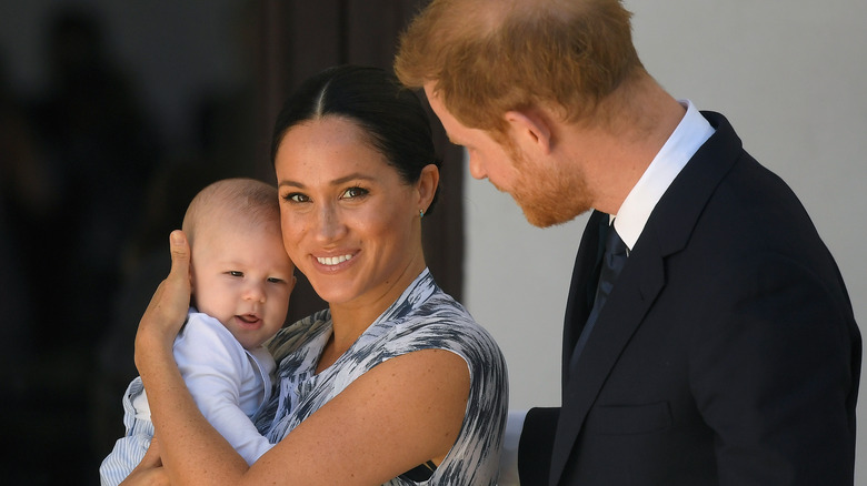 Prince Harry, Meghan Markle and baby Archie