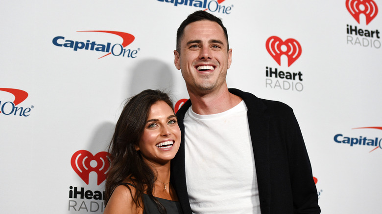 Ben Higgins posing with Jessica Clarke