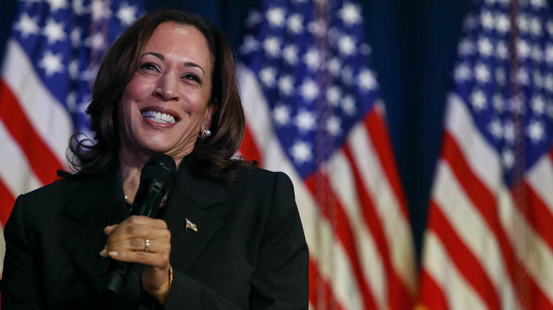 Kamala Harris smiling