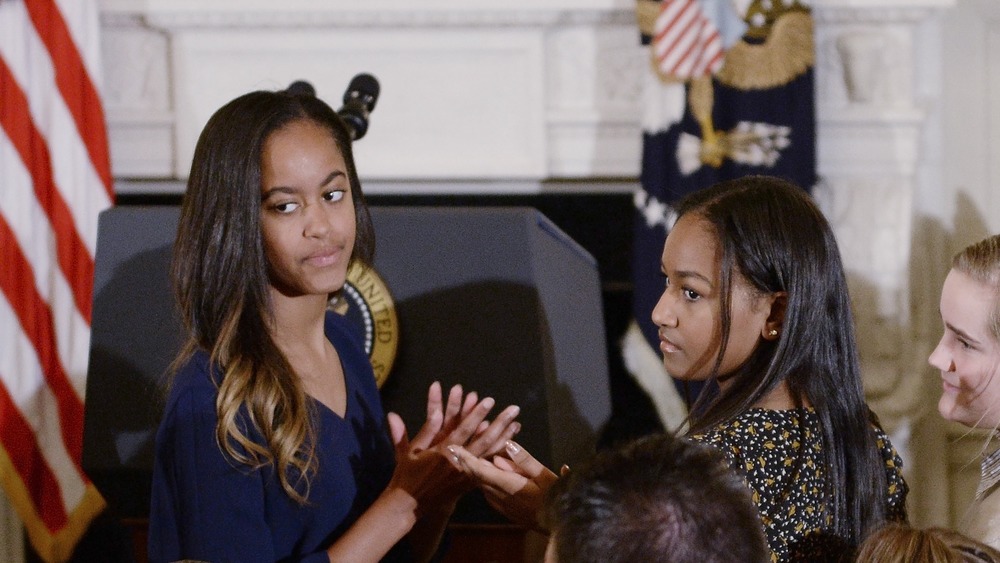 Malia and Sasha Obama, 2017