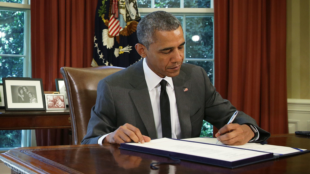 Obama in the Oval Office