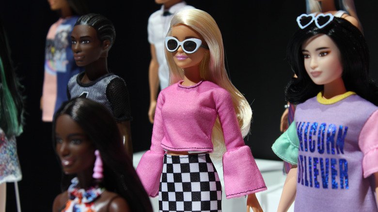 Barbie at fashion show