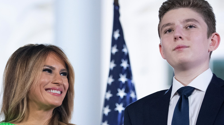 Barron Trump Learned This Skill From Melania