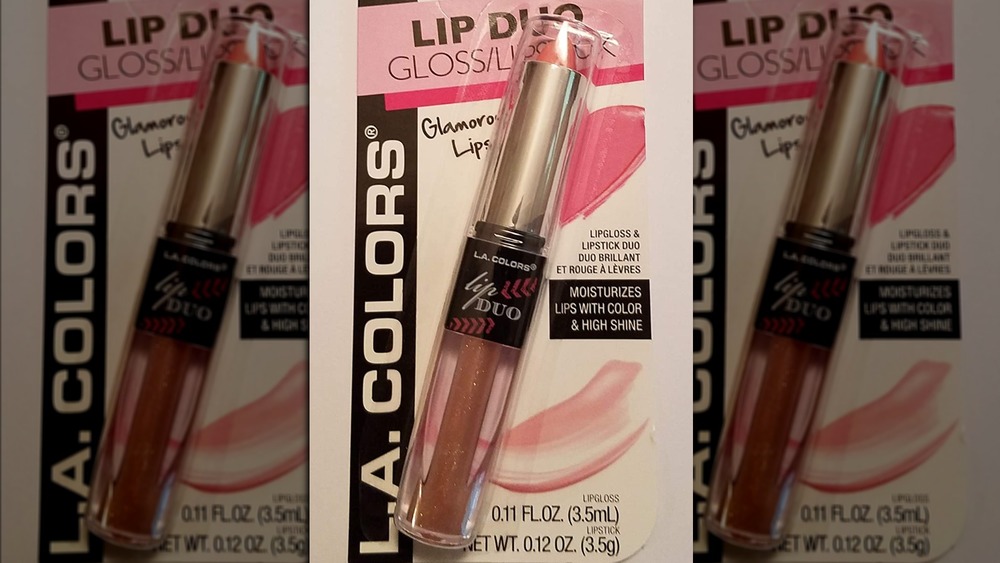 L.A. Colors lip gloss & lipstick duos