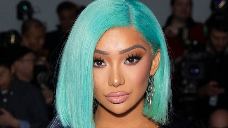 Nikita Dragun at a fashion show in 2019