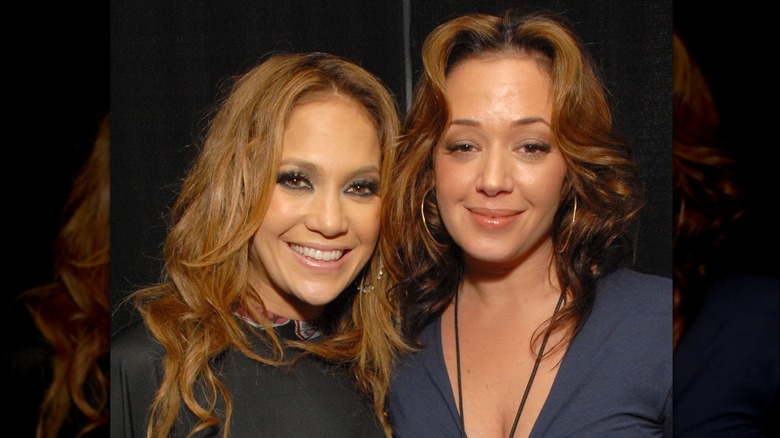 Leah Remini and Jennifer Lopez together