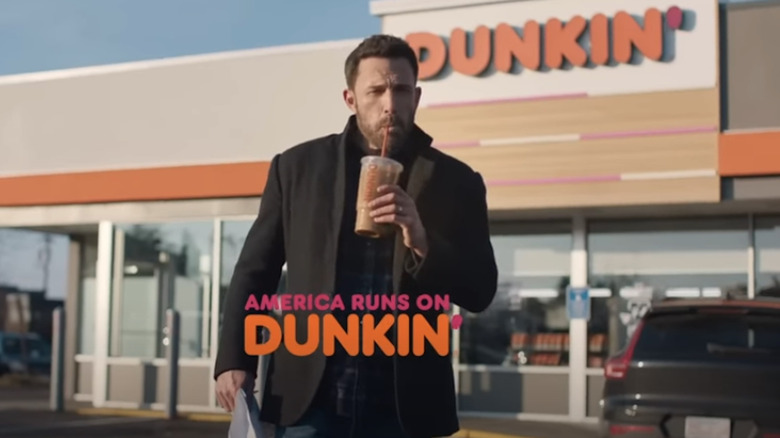 Ben Affleck in Dunkin' Donuts commercial