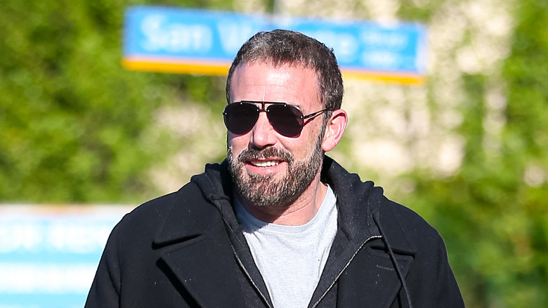 Ben Affleck smiling