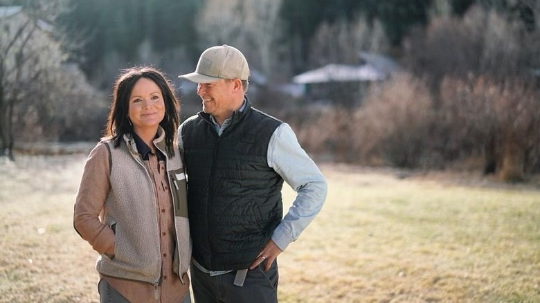 Ben and Cristi Dozier in field