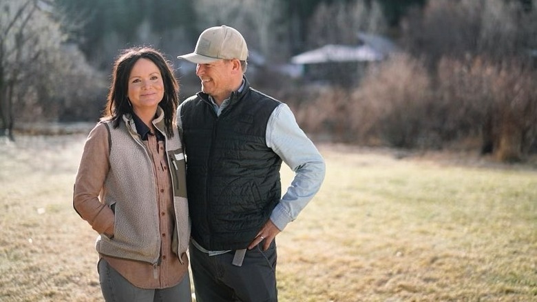 Ben and Cristi Dozier posing outdoors