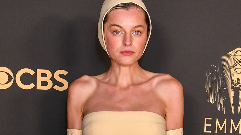 Emma Corrin at the 2021 Emmys