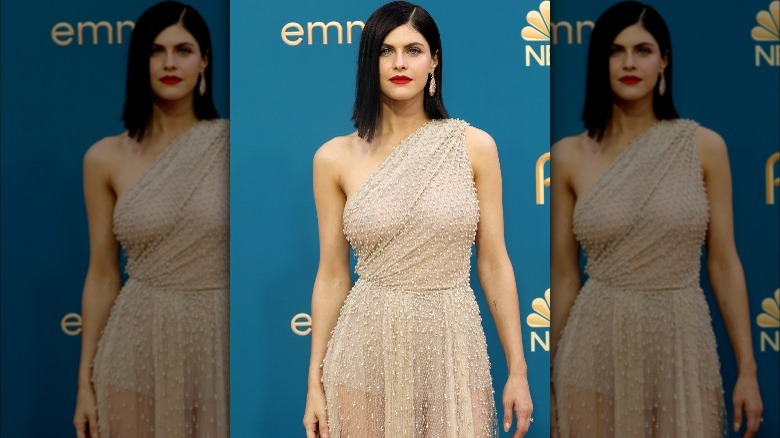 Alexandra Daddario at the Emmys