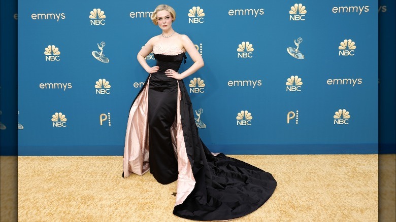 Elle Fanning at the 2022 Emmys