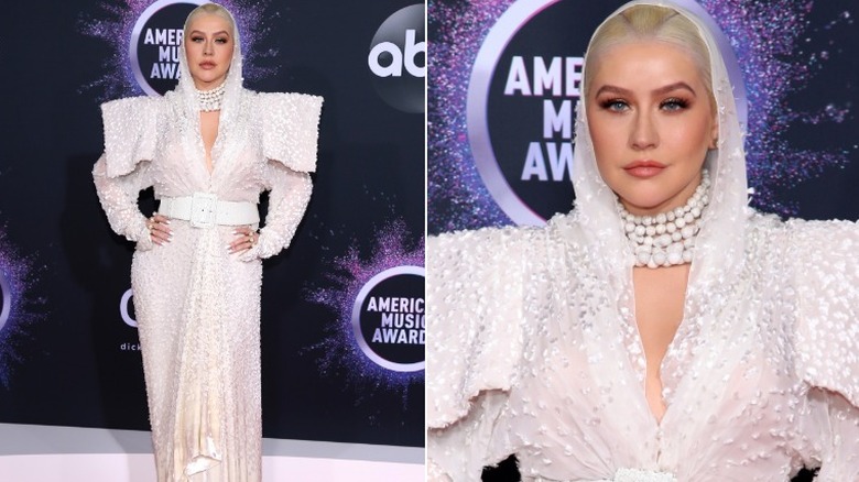 Christina Aguilera at the 2019 American Music Awards